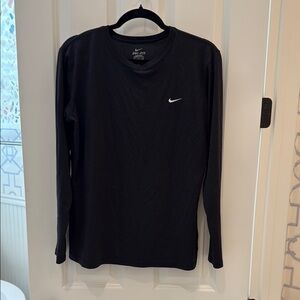 Nike Black Long Sleeve Dri-Fit Shirt XL